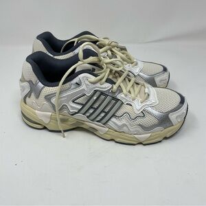 Adidas Women's Beige and Gray Athletic Shoes